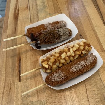Seoul Hotdog - Original, squid ink, potato, spicy - Hot Dogs Near Me - Berkeley, California