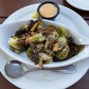 Photo of Rock & Brews - The Colony - The Colony, TX, United States. Fire Roasted Brussels Sprouts ... our appetizer