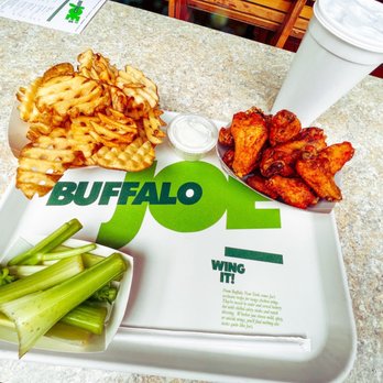 Buffalo Joe's - Buffalo Chips, Single Order, Celery & Ranch Dressing - Chicken Wings Near Me - Evanston, Illinois
