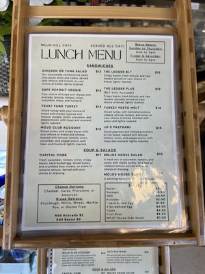 Menu photo 3 GVA Cafe Morgan Hill, CA