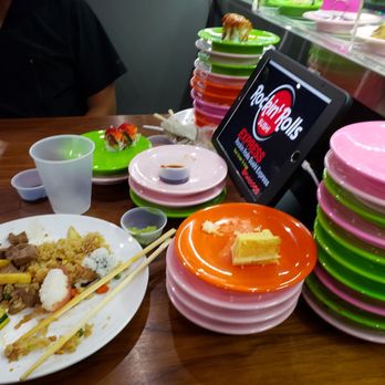 Neo Sushi Express - We tried literally every plate. - Conveyor Belt Sushi Near Me - Charlotte, North Carolina