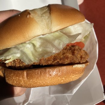 Jack in the Box - Spicy chicken sandwich - Burgers Near Me - Inglewood, California