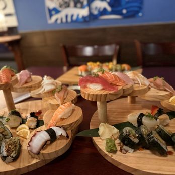 Sushi Time - Deluxe Sashimi Combination - Sushi Bars Near Me - Seaside, California Sushi Time - Deluxe Sashimi Combination - Sushi Bars Near Me - Seaside, California