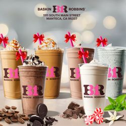Baskin-Robbins - Cappuccino Blast®: A heavenly blend of 100% Arabica coffee and rich ice cream, crowned with whipped cream.