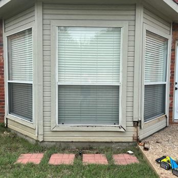 McDogan Construction - Siding repair(Before) - Handyman Near Me - Wylie, Texas
