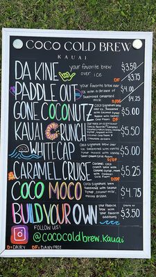Menu photo 2 Coco Cold Brew Kauai Lihue, HI