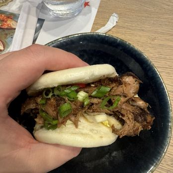 Wagamama - 122. chili hoisin duck bao - Asian Fusion Near Me - Arlington, Virginia