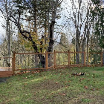 Projects by Aaron Pont - Another view of the fence! - Flooring Near Me - Port Angeles, Washington