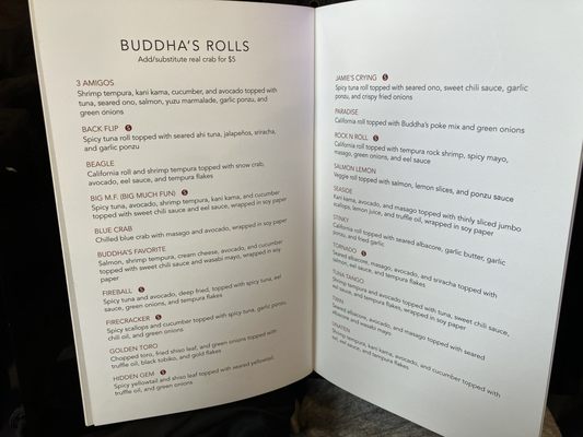 Menu photo 4 Lil' Buddha's Newport Beach, CA