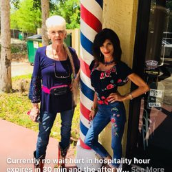 A Better Cut Barbershop - Open 20 years and miss Helen the owner has been here for them all!!