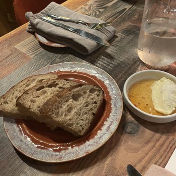 Penny's Wine Shop - Sub Rosa bread w/ butter, honey & salt - Wine Bars Near Me - Richmond, Virginia Penny's Wine Shop - Sub Rosa bread w/ butter, honey & salt - Wine Bars Near Me - Richmond, Virginia
