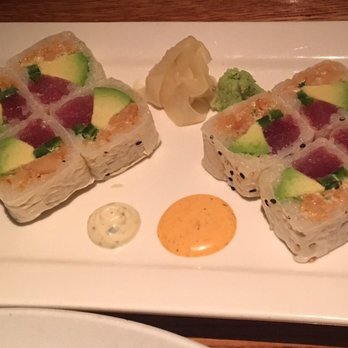 R+D Kitchen - Thai Tuna Roll - New American Near Me - Dallas, Texas R+D Kitchen - Thai Tuna Roll - New American Near Me - Dallas, Texas