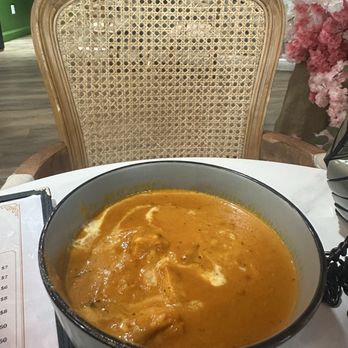 Hyderabad House - Butter chicken, rice not pictured - Indian Near Me - Hoover, Alabama