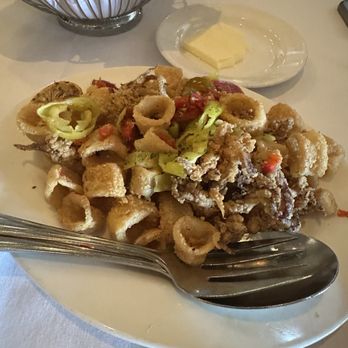 The Capital Grille - Pan-Fried Calamari with Hot Cherry Peppers - Steakhouses Near Me - Costa Mesa, California The Capital Grille - Pan-Fried Calamari with Hot Cherry Peppers - Steakhouses Near Me - Costa Mesa, California