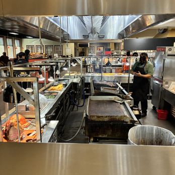 Golden Corral Buffet & Grill - Grilling area - Buffets Near Me - Downey, California