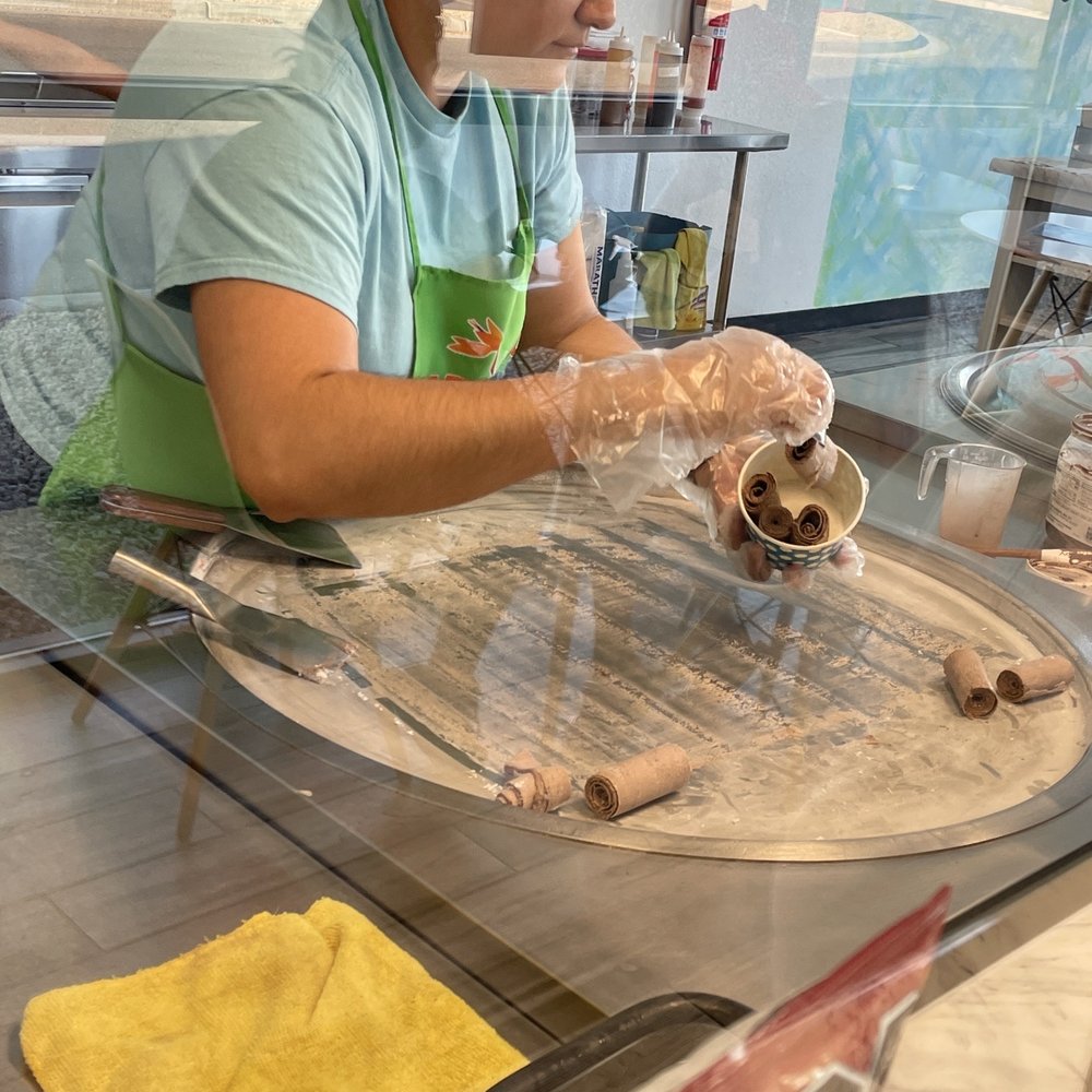 Parad -Ice Rolls - Making the ice cream rolls!! - Ice Cream & Frozen Yogurt Near Me - Yuma, Arizona Parad -Ice Rolls - Making the ice cream rolls!! - Ice Cream & Frozen Yogurt Near Me - Yuma, Arizona