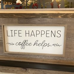 Stone Werks Coffee Sweets - Sign
