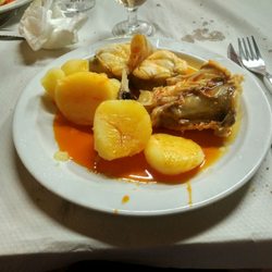 Casa Durán - Rape de segundo, recién pescado y recomendación personal del camarero