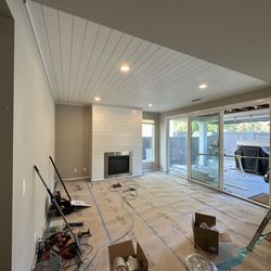 Everything Construction - Installed shiplab