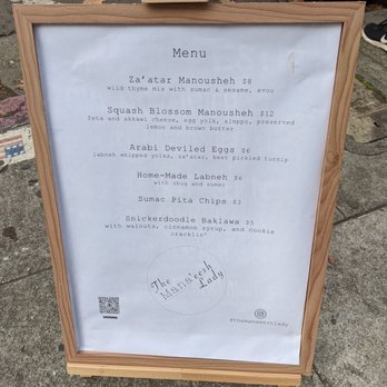 The Mana'eesh Lady - Pop-Up Restaurants Near Me - Oakland, California