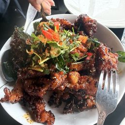 Crispy Garlic Chicken