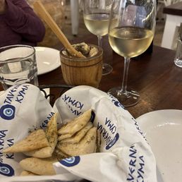 Hummus and pita