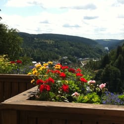 Berghotel zum Silbersattel - Blick von Terrasse