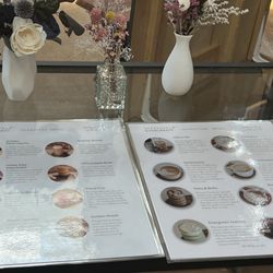 Seasonal menu