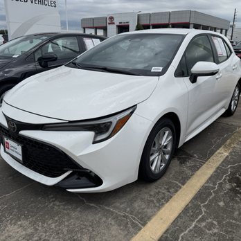 Mike Calvert Toyota - 2025 Toyota Corolla Hatchback in the lot - Car Dealers Near Me - Houston, Texas