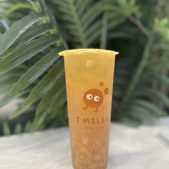 7 Miles Tea Lab - Sweet White Peach Jasmine - Bubble Tea Near Me - Artesia, California 7 Miles Tea Lab - Sweet White Peach Jasmine - Bubble Tea Near Me - Artesia, California