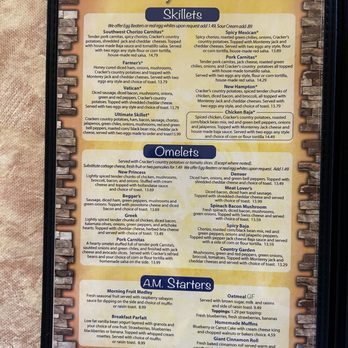 Crackers & Co Cafe - Menu - American Near Me - Tempe, Arizona