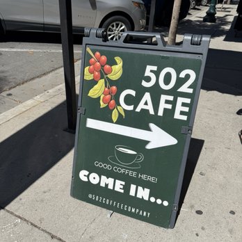 502 Cafe - Coffee & Tea Near Me - Bakersfield, California