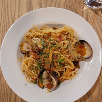 Corzetti - SPAGHETTINI ALLE VONGOLE - perfect al dente! - Wine Bars Near Me - San Francisco, California