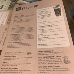 Fall specials