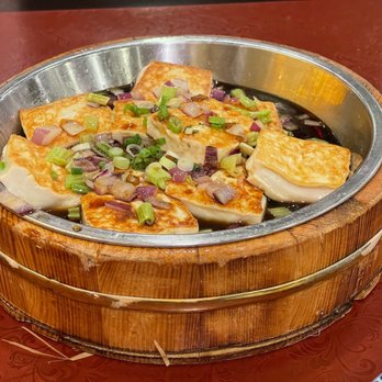 Congee Village - Pan Fried Bean Curd with Soy Sauce - Cantonese Near Me - Flushing, New York