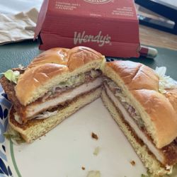 Wendy's - Might be a patty but the heat was good not burning crunchy not a bad spicy sandwich.