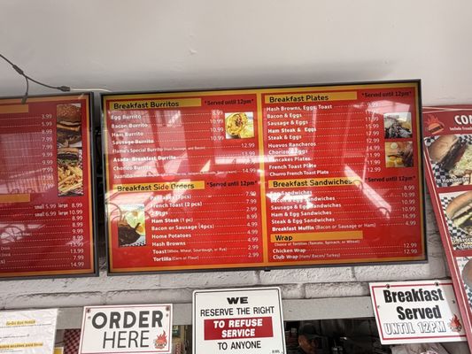 Menu photo 1 Flame's Lakewood, CA
