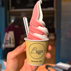 Bar Ape - Sour Cherry and Brown Butter Soft Serve Swirl