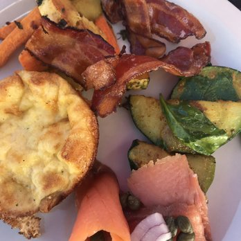 Laura & Tony's Kitchen - Delicious gluten free quiche, curried zucchini, and quality bacon and salmon- yum! - Breakfast & Brunch Near Me - North Eastham, Massachusetts