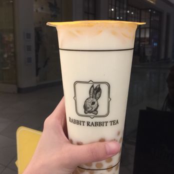 Rabbit Rabbit Tea - Japanese Buckwheat milk tea $4.75 (sucks) - Coffee & Tea Near Me - Santa Clara, California