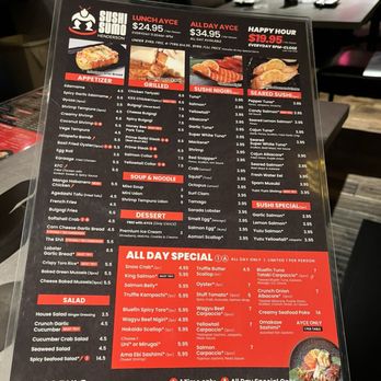 Sumo Henderson - Menu 5/12/26 - Japanese Near Me - Henderson, Nevada