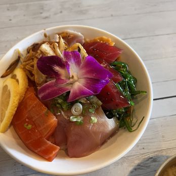 Sushi Ryokan - Chirashi Bowl. Thick slices of - Sushi Bars Near Me - Seal Beach, California Sushi Ryokan - Chirashi Bowl. Thick slices of - Sushi Bars Near Me - Seal Beach, California