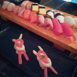 Try Sushi Bar's amazing Ribbon Sushi Try Sushi Bar's amazing Ribbon Sushi