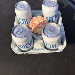 Cans of Cold Brew & stickers! Cans of Cold Brew & stickers!