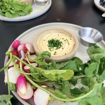 Off Alley - Radishes and uni butter - Wine Bars Near Me - Seattle, Washington