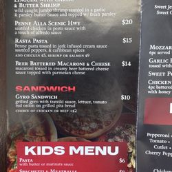 Connecticut Pizza and Pasta - Pasta/Kids Menu