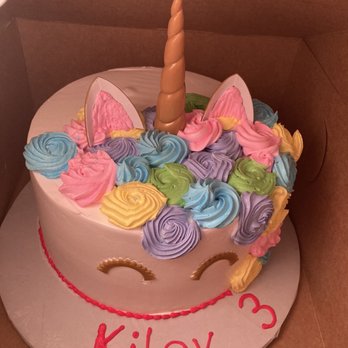 Juanita's Bakery - Unicorn cake with colorful hair - Bakeries Near Me - Charlotte, North Carolina