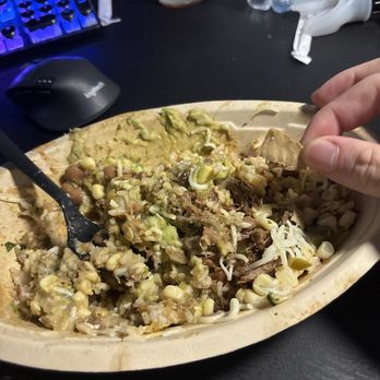 Chipotle Mexican Grill - I'm holding the plastic next to my burrito bowl - Mexican Near Me - New Providence, New Jersey Chipotle Mexican Grill - I'm holding the plastic next to my burrito bowl - Mexican Near Me - New Providence, New Jersey