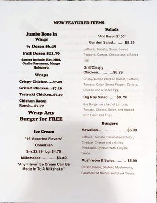 Menu photo 5 Big Ray's Burgers & Dogs Camp Hill, PA