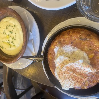 Billy Can Can - Mash potato and corn bread - Steakhouses Near Me - Dallas, Texas Billy Can Can - Mash potato and corn bread - Steakhouses Near Me - Dallas, Texas